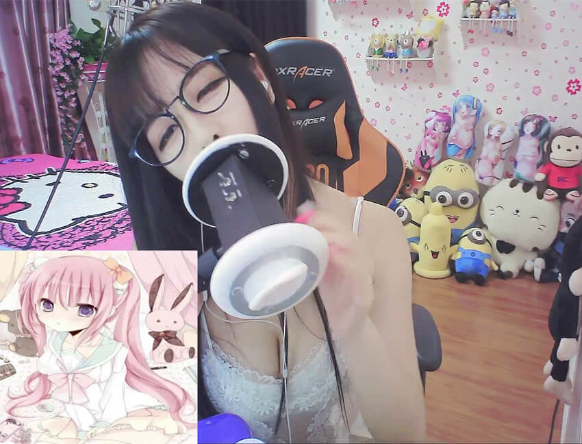 教师扮演蕾丝的哟 娜娜福利ASMR掏耳朵