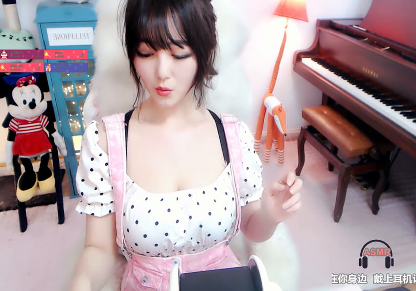 ASMR【樱晚GIGI】舔耳 轻语  吹气  掏耳  触发音