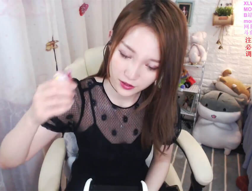 斗鱼 MOMO丶桃桃  ASMR 直播精选