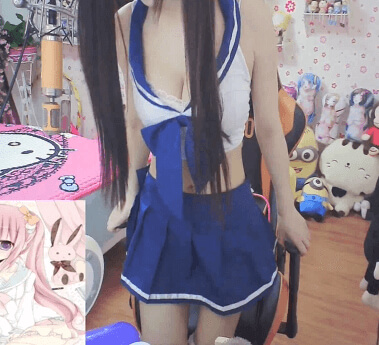 熊猫主播 娜娜 双马尾学生 ASMR办卡福利