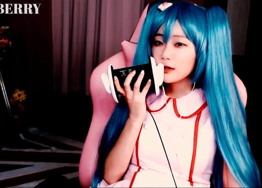 韩国可爱小姐姐再次给你的耳朵带来不一样的感受，你准备好了吗？ASMR 中文音声 宅男福利视频