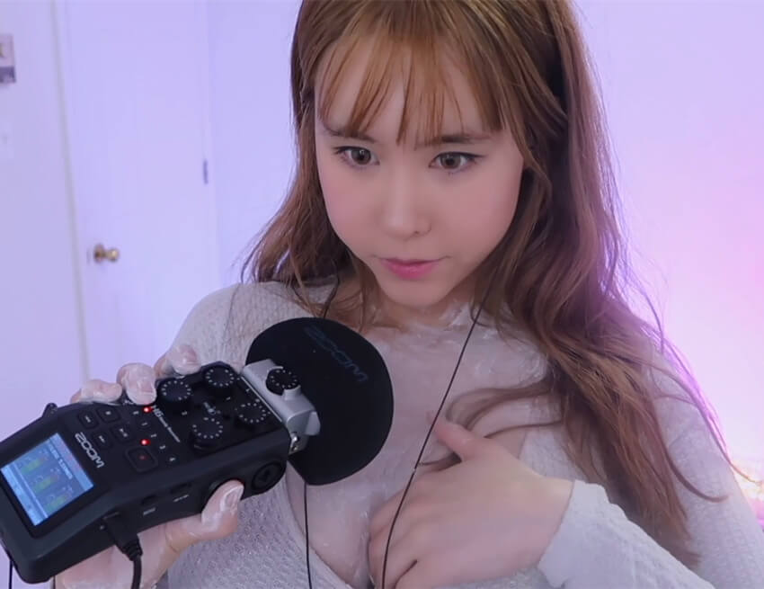 爽身粉触发音 Olivia Ayla asmr