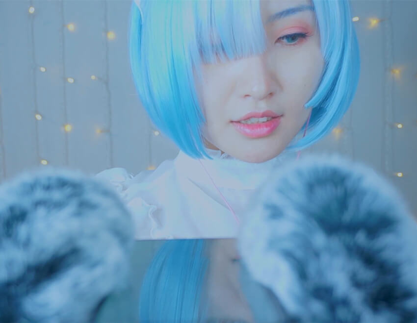 轻声细语 雷姆在这里为您服务，主人！