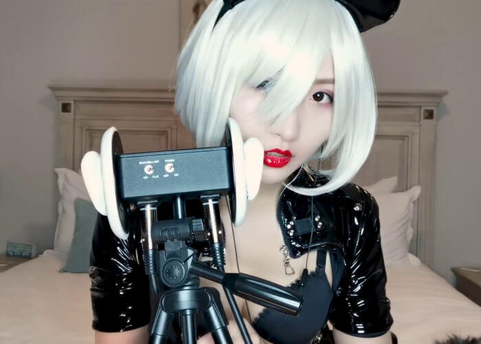 【MissWarmJ ASMR】小姐姐Cos尼尔2B 耳骚