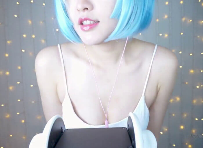 MissWarmJ 稀有的 Onlyfans ASMR舔耳福利