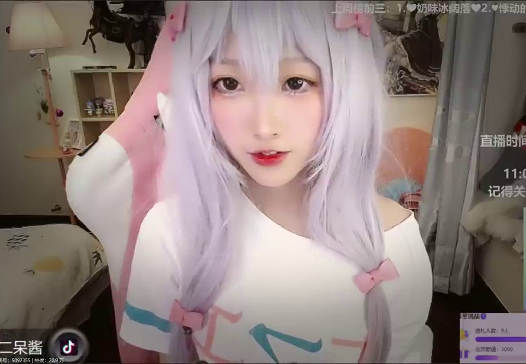 ❤️ 二呆酱化身小猫咪 口腔音 吸吸管 耳边吹气