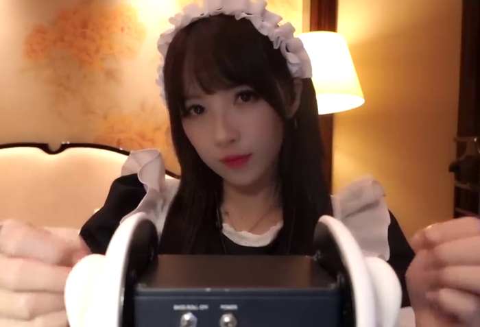[小女巫露娜ASMR]女仆装精油搓耳朵