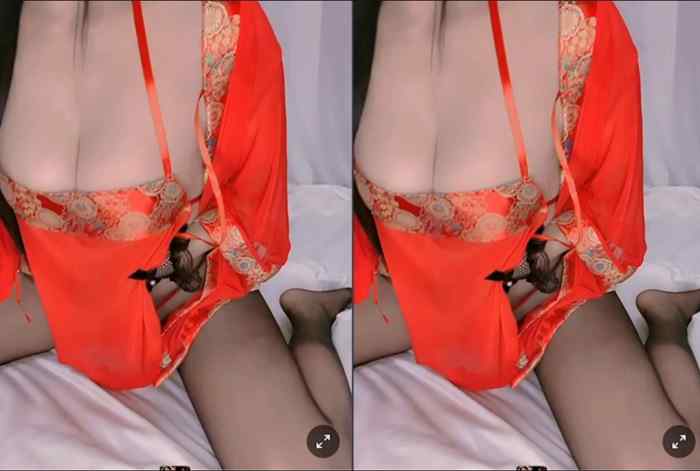 Hello顾薇薇 红色旗袍