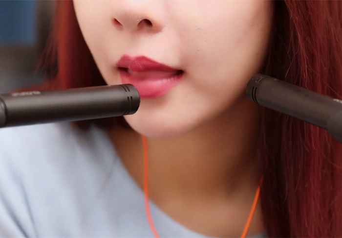 ASMR 小萌  喘息 口腔音 舔耳 弹舌音