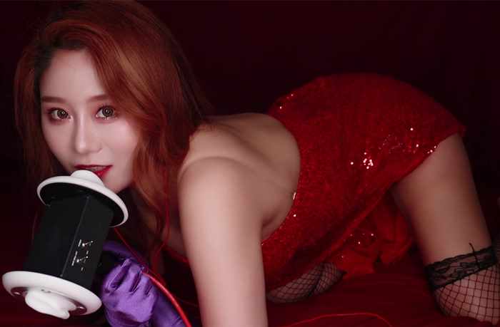 UyingASMR 性感的红衣姐姐