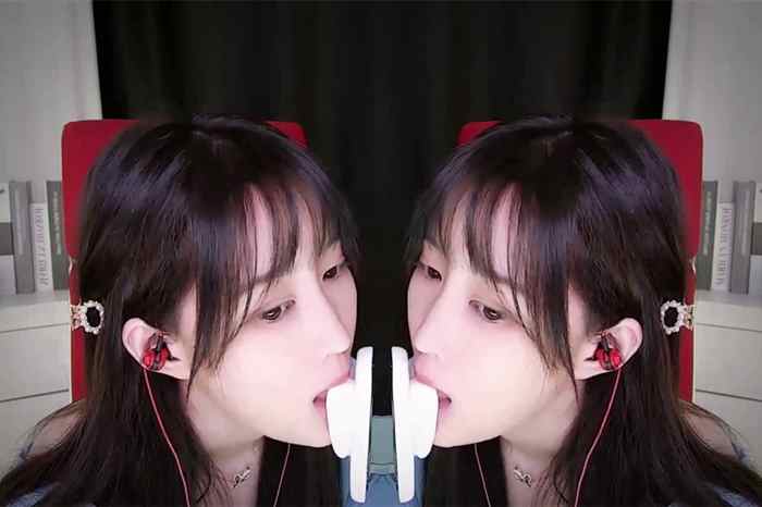 虎牙原子不可爱 吃耳朵舔耳和口腔音