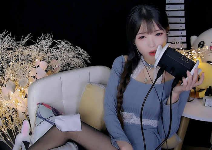 虎牙泠欢儿 口腔音模拟芦荟胶