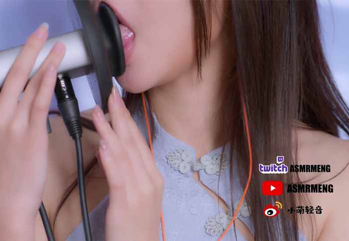 蓝色旗袍 小萌ASMR会员频道