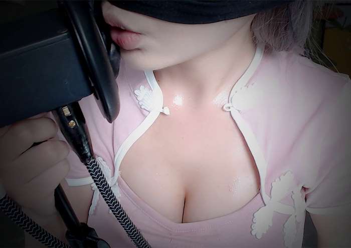 更新舔耳 虎牙夏茉钞票枪