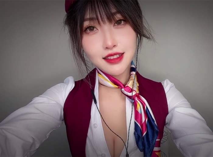 空姐角色扮演哄睡 MissWarmJ ASMR