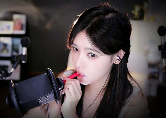 口腔音吸管手势催眠 恩七不甜助眠ASMR