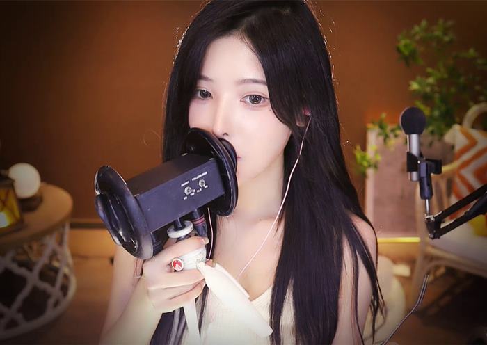 吃西瓜棉花糖环绕回音口腔音 恩七不甜