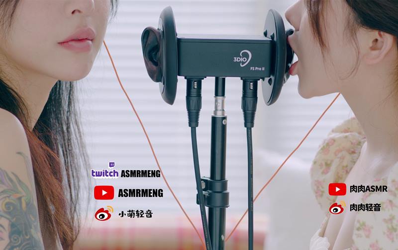 双人舔耳 小萌ASMR 会员频道