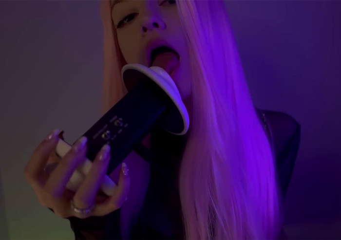 SOLY ASMR 舔、口音、吃耳朵