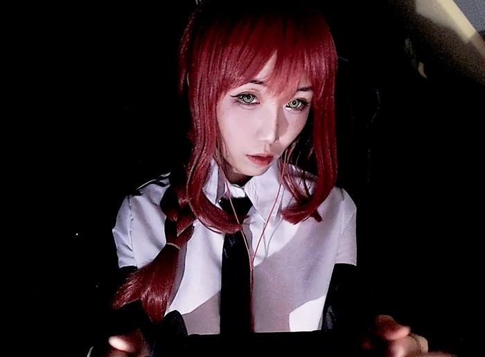 圣诞JK~含露脸玛奇玛+含麦+足部美甲 Aki秋水