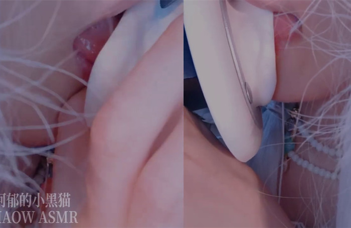 1065.双耳 阿郁的小黑猫ASMR