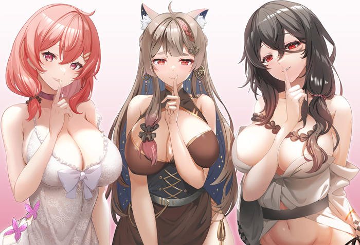 秋夜的睡衣派對 [ 6-7 ] CV：希靈、塔芭絲可、黑銀夜烏