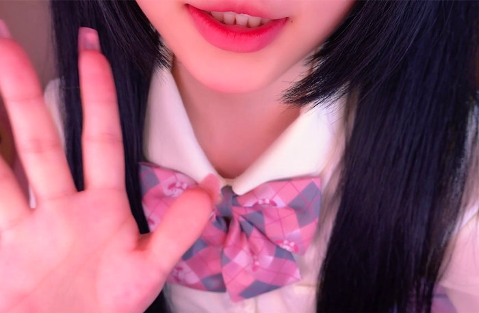 双马尾JK高妹温柔哄睡 小羊喵ASMR