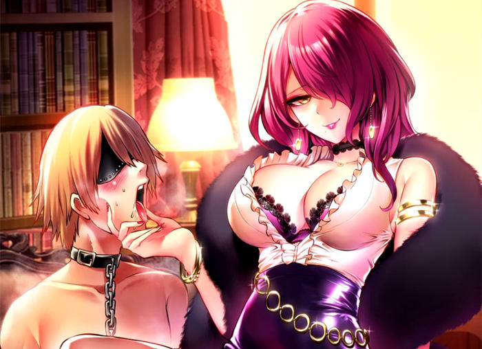 抖S女主人对狗狗的调教 满满唾液包裹 梵拉ASMR