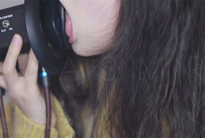 较深入的慢速舔耳 coconut椰砸