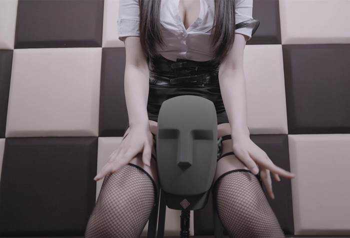 OL姐姐奖励中~网袜高跟鞋音 亭子ASMR