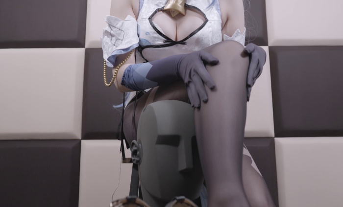 旗袍甘雨の私密时间 亭子ASMR