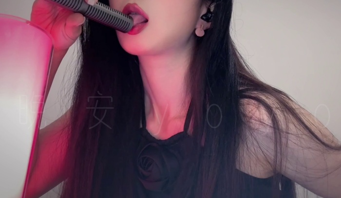 晚安yoyo ASMR  旋转深入啵啵