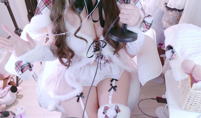 领养圣诞装女朋友 白色亭宝~  亭子ASMR