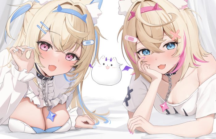 希丝奈ASMR 双子夜袭（右姐左妹）