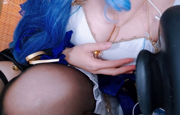 白乃菟ASMR 揉捏球球、心跳、精油按摩、摩擦舔耳