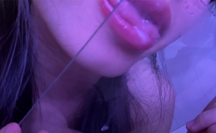 湿漉漉的天天亚克力板  恰恰恰饭小斯ASMR